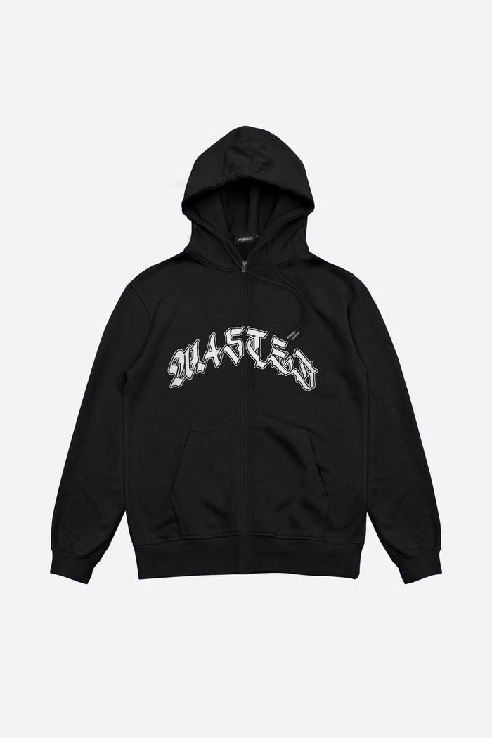 wasted Hoodie Zip Lethal