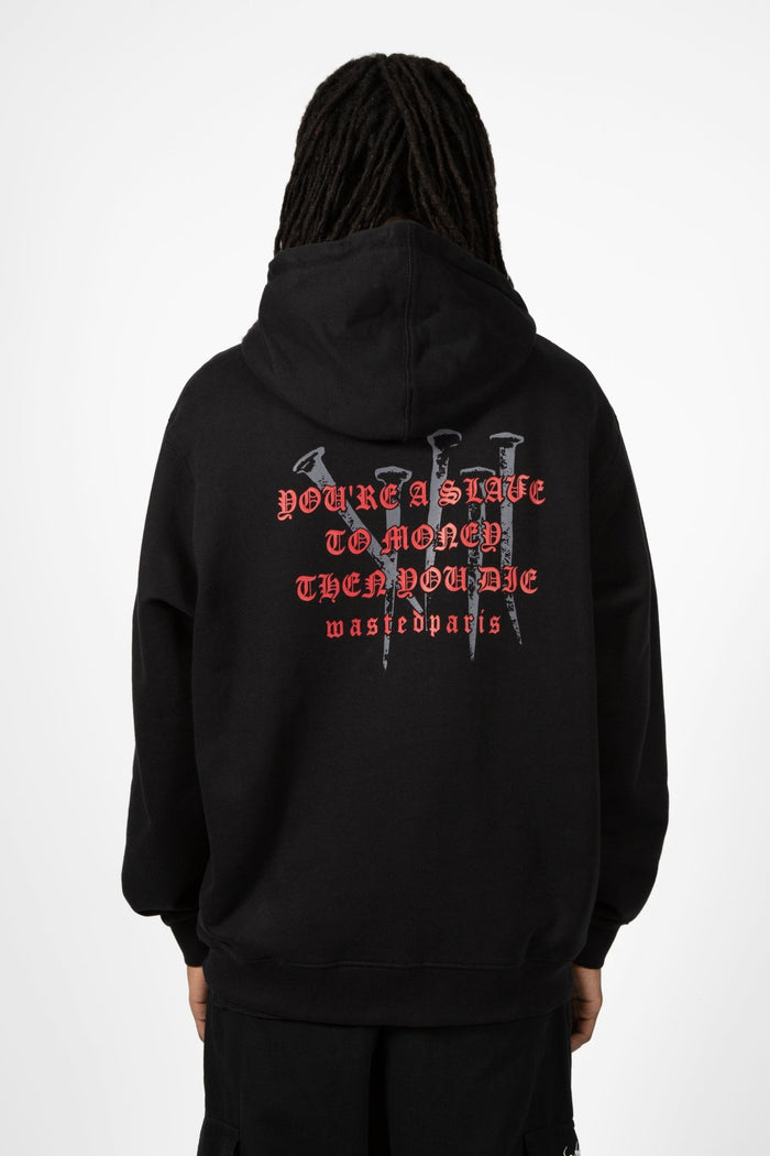 Wasted Hoodie Zip Stake
