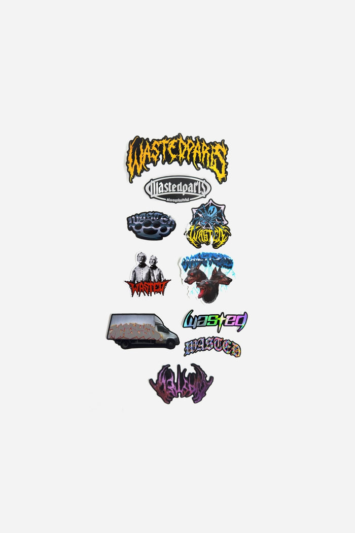 Wasted Pack De Stickers City
