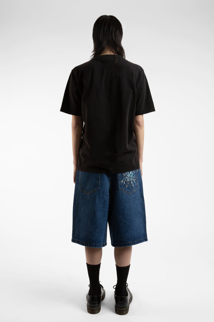 Wasted Short En Denim Casper Prey