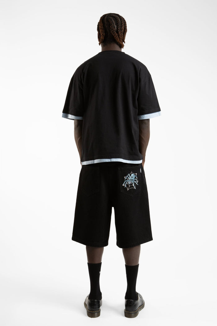 Wasted Short En Denim Casper Prey