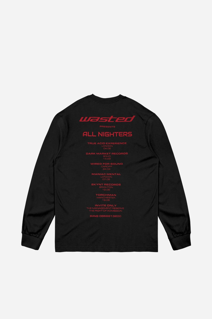 Wasted T-Shirt Manches Longues Fusion