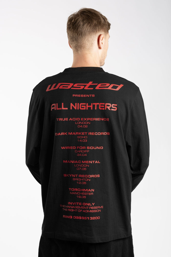 Wasted T-Shirt Manches Longues Fusion