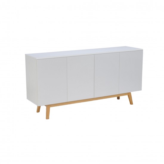 Weber Industries Bahut HOME 4 Portes 2 Tiroirs / Blanc