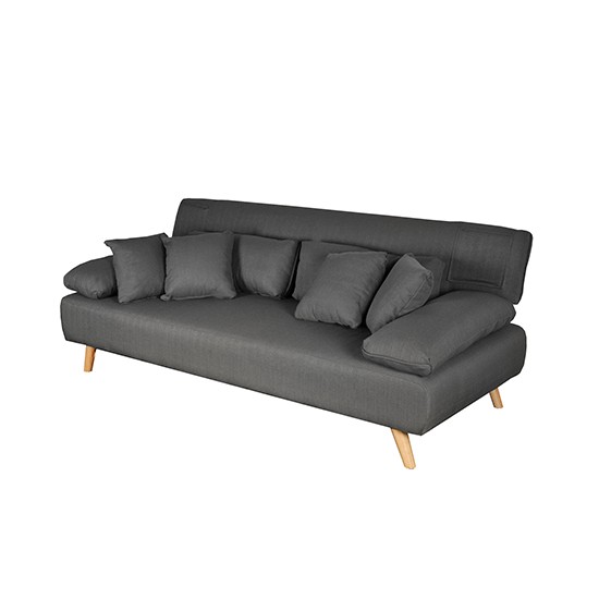 Weber Industries Canapé Convertible TROMSO / Gris Chiné