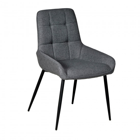 weber industries Chaise de salle à manger ARTY/ Gris foncé