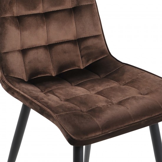 Weber Industries Chaise De Salle à Manger MUSE/ Marron