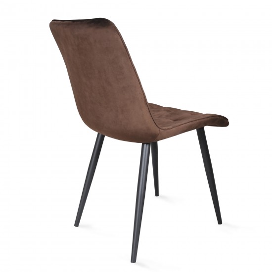 Weber Industries Chaise De Salle à Manger MUSE/ Marron