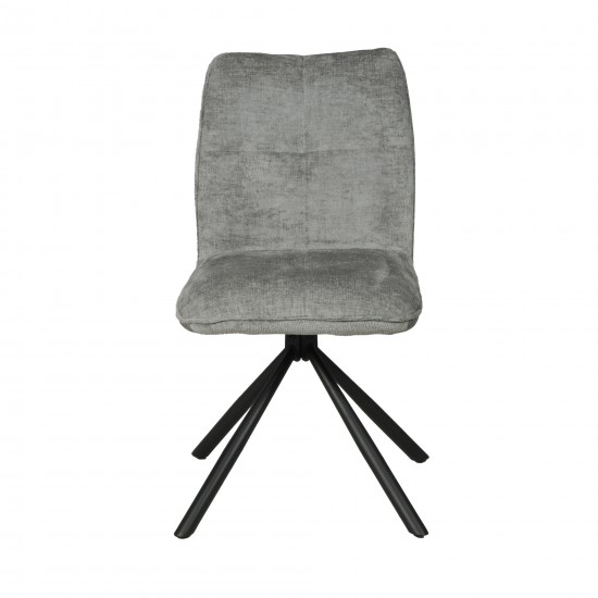Weber Industries Chaise Pivotante De Salle à Manger CORTINA / Gris Clair
