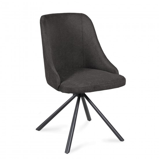 weber industries Chaise pivotante HORIZON / Gris foncé