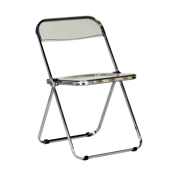 weber industries Chaise pliante de salle à manger EVA / Gris clair