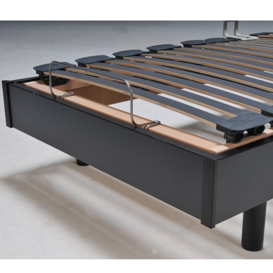 Weber Industries Ensemble 2 Sommiers Relaxation électrique FLEXPUR 80x200 / Noir