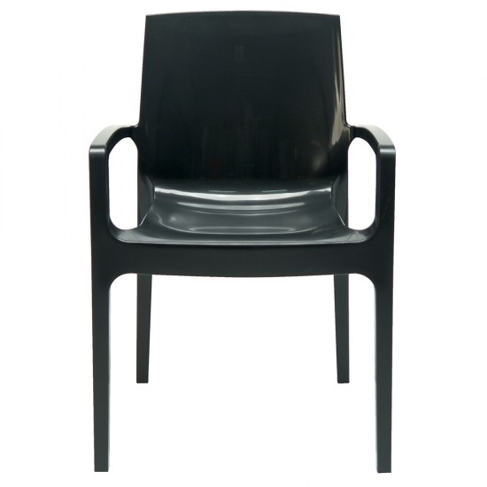 Weber Industries Fauteuil CREAM Empilable / Anthracite