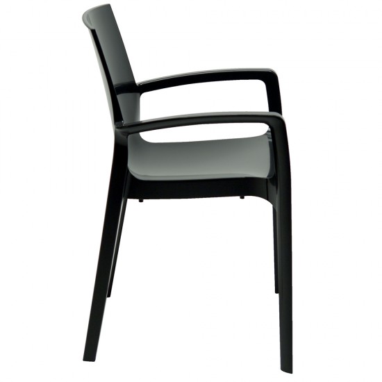 Weber Industries Fauteuil CREAM Empilable / Anthracite