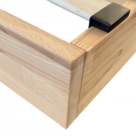 Weber Industries Lit 160x200 Cm PIA / Hêtre Massif Huilé