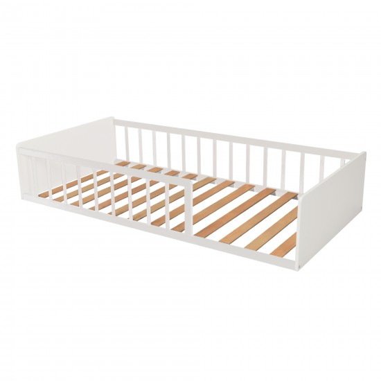 Weber Industries LIT 90x190 PILOU Avec Sommier / Blanc