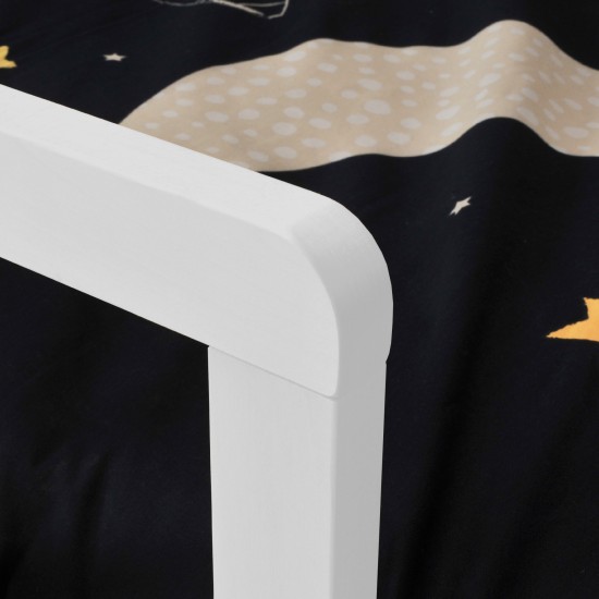 Weber Industries LIT 90x190 PILOU Avec Sommier / Blanc