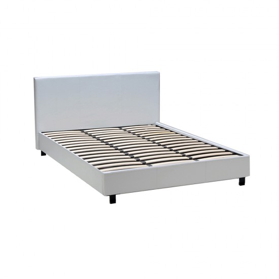 Weber Industries Lit ATLANTA 160x200 + 1 Sommier / Blanc