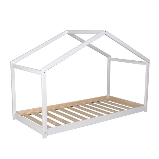 Weber Industries Lit Cabane KOALA 90x190 + 1 Sommier / Blanc