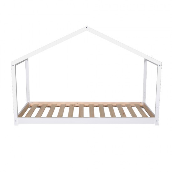 Weber Industries Lit Cabane KOALA 90x190 + 1 Sommier / Blanc