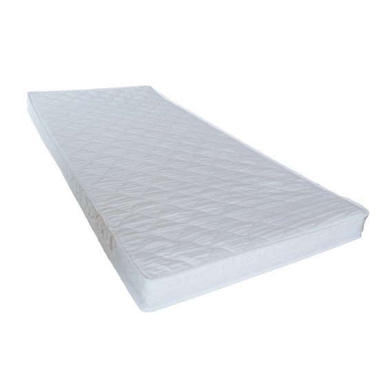 Weber Industries Lit Cabane PANDA 90x190 + 1 Sommier + Matelas IRIS / Naturel Et Noir