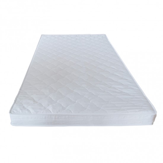 Weber Industries Lit Cabane PANDA 90x190 + 1 Sommier + Matelas IRIS / Naturel