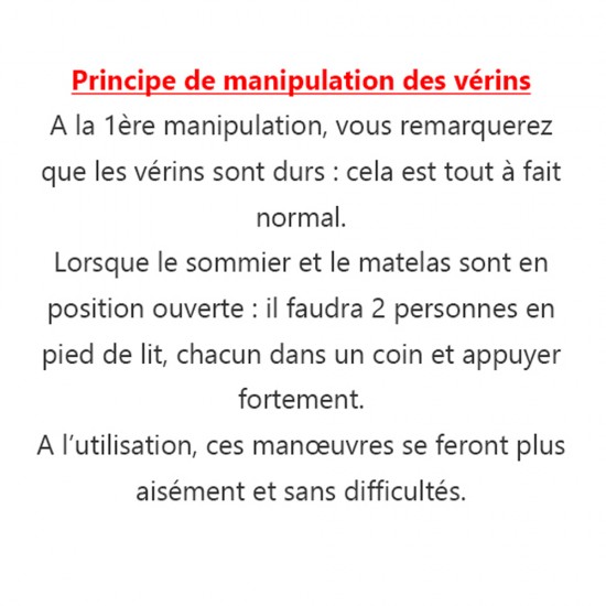 Weber Industries Lit Coffre MADRID 90x190 + 1 Sommier / Blanc