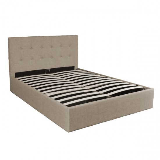 Weber Industries Lit Coffre PARMA 140x190 + 1 Sommier / Beige