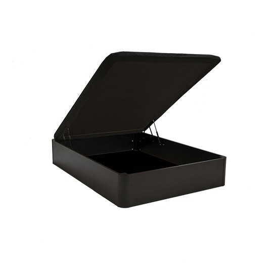 Weber Industries Lit Coffre SPIRO 90x200 + 1 Sommier / Noir