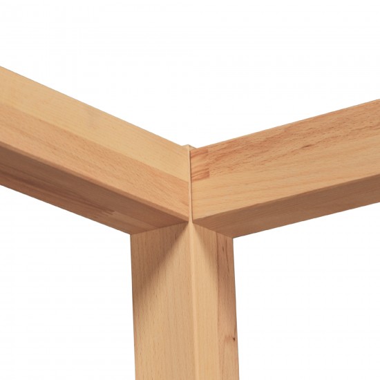 Weber Industries LIT DOUBLE À BALDAQUIN ROMANCE 160X200 / HÊTRE MASSIF HUILE