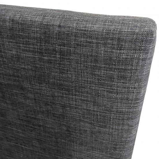 Weber Industries Lit DUBLIN 90x190 + 1 Sommier / Gris Foncé