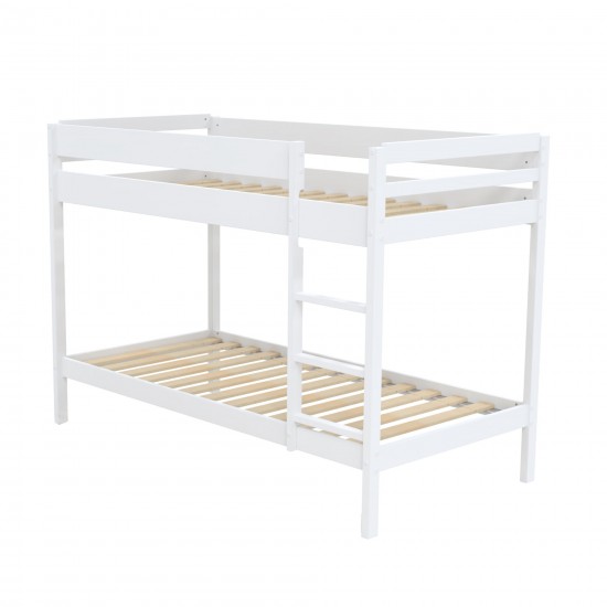 Weber Industries Lit Superposé BRICE 90x190 + 2 Sommiers / Blanc