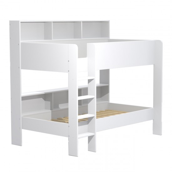 Weber Industries Lit Superposé LUCKY 90x190 + 2 Sommiers / Blanc
