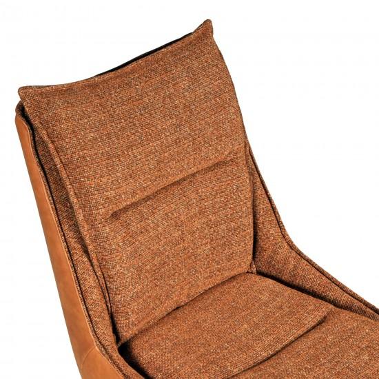 Weber Industries Lot De 2 Chaises Pivotantes De Salle à Manger JAVA / Brun Brique