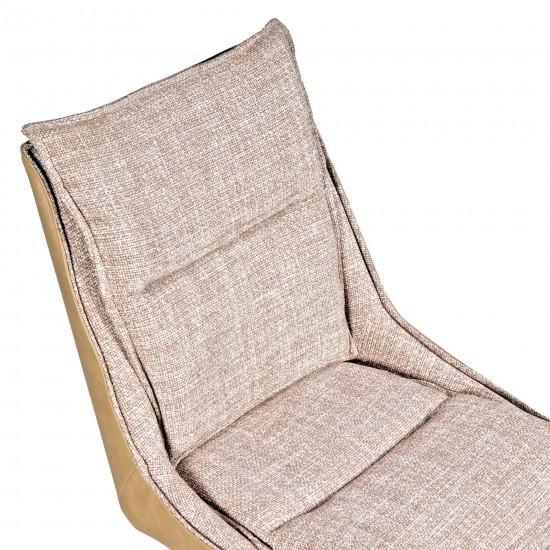 Weber Industries Lot De 2 Chaises Pivotantes De Salle à Manger JAVA / Beige