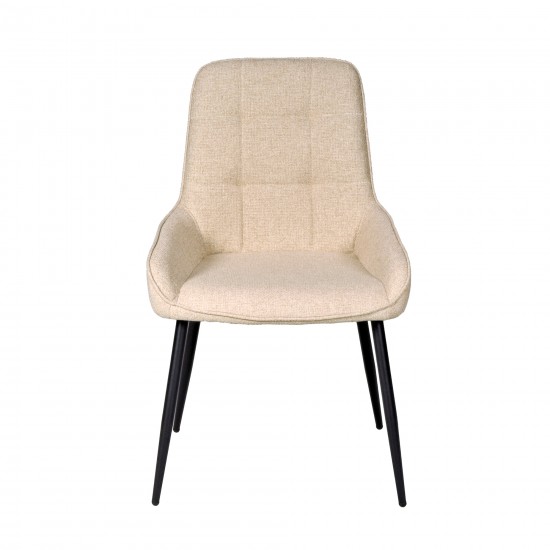 Weber Industries Lot De 4 Chaises De Salle à Manger ARTY/ Beige