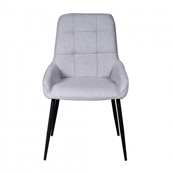 Weber Industries Lot De 4 Chaises De Salle à Manger ARTY/ Gris Clair