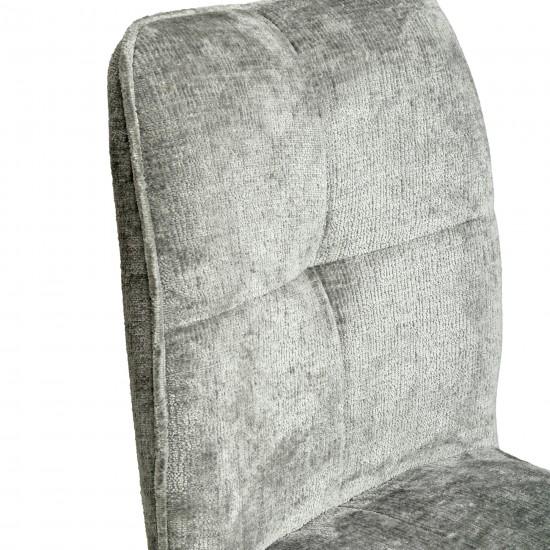 Weber Industries Lot De 4 Chaises Pivotantes De Salle à Manger CORTINA/ Gris Clair