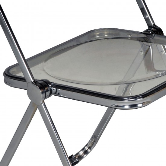 Weber Industries Lot De 4 Chaises Pliantes De Salle à Manger EVA / Gris Clair