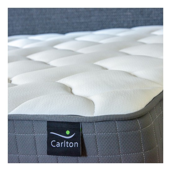 Weber Industries Matelas CARLTON 160x200 Ressorts Et Mémoire De Forme