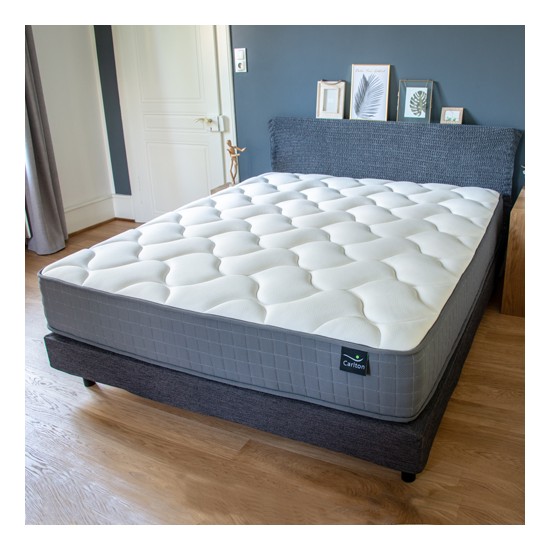 weber industries Matelas CARLTON 160x200 ressorts et mémoire de forme