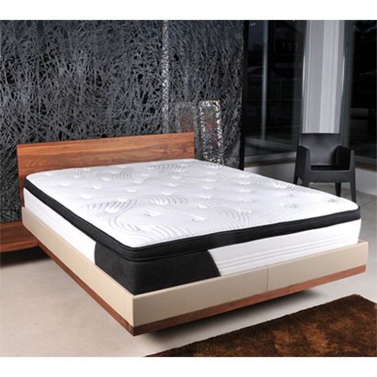 Weber Industries Matelas CASSIE 160x200 Cm Ressorts Et Mémoire De Forme