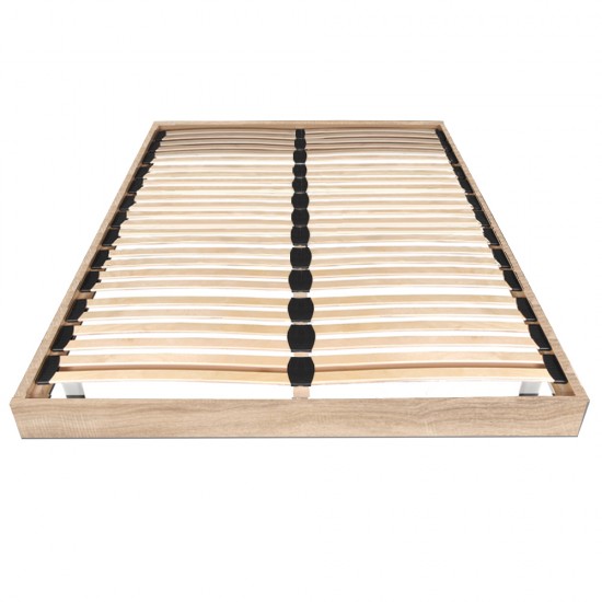 Weber Industries Sommier Sur Pied SOMKIT 160x200 / Décor Chêne Blanchi