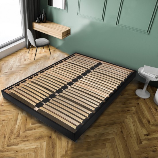 weber industries Sommier sur pied SOMKIT 160x200 / Noir