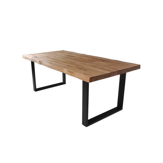 Weber Industries Table à Manger CANTAL 200x100 - 10 Personnes / Chêne Massif