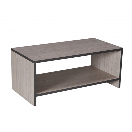 Weber Industries Table Basse ALBA 100x50cm / Décor Chêne Sablé