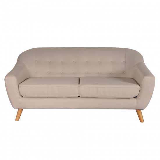 Weber Industries Canapé Droit 3 Places SUVI - Beige