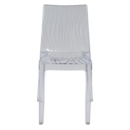 Weber Industries Chaise DUNE Empilable / Transparent