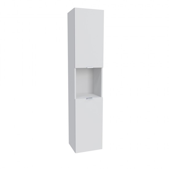 weber industries Colonne 2 portes + 1 niche / Blanc