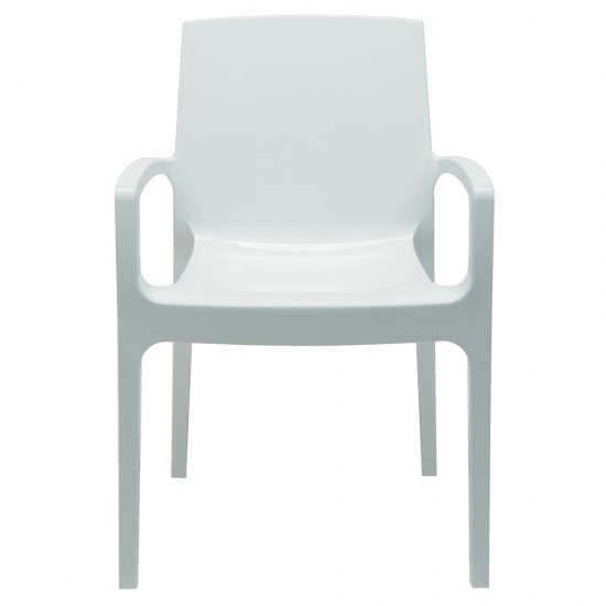 Weber Industries Fauteuil CREAM Empilable / Blanc